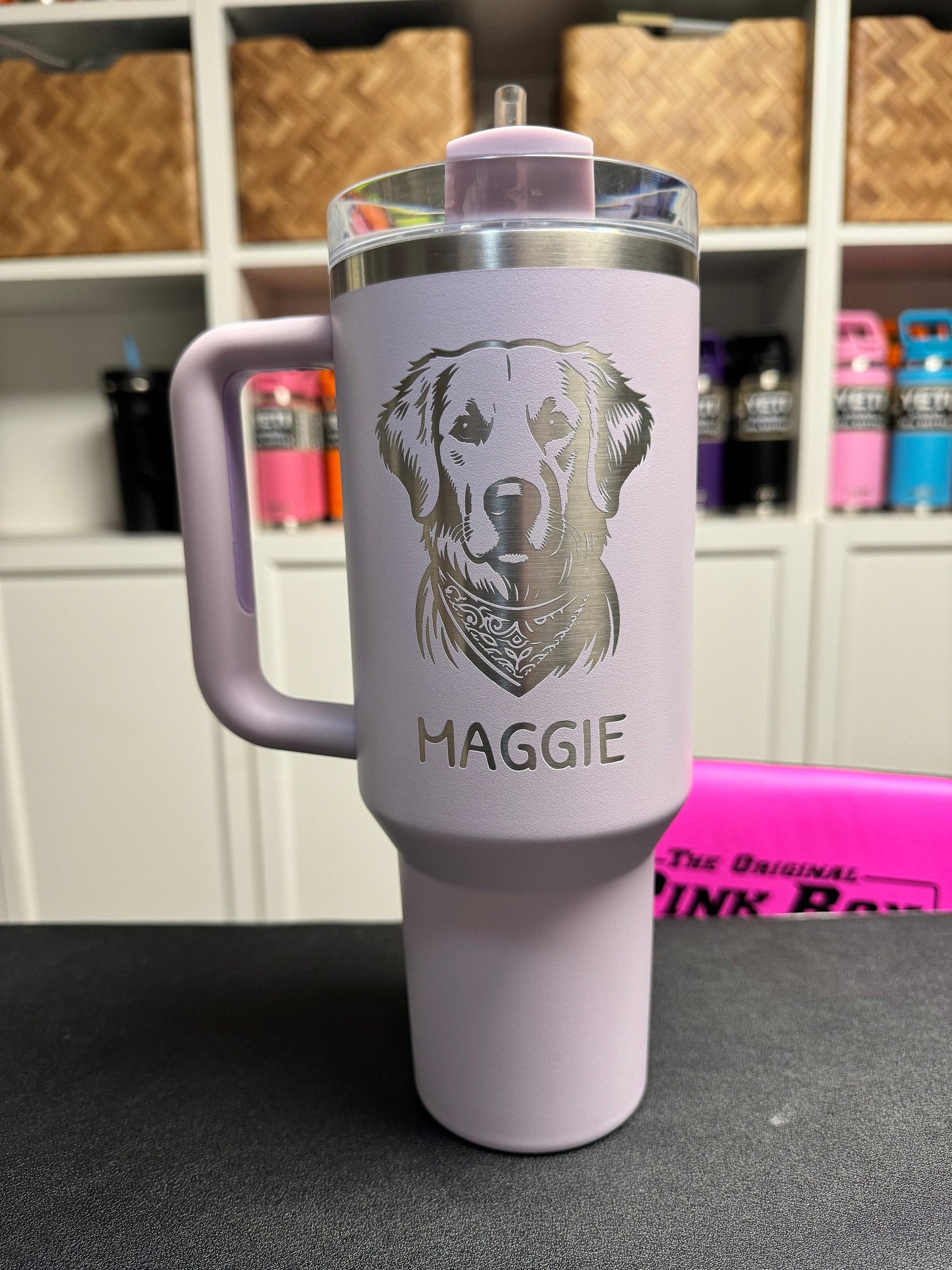 The Quencher H2.0 FlowState™ Tumbler | 40OZ Personalized Stanley Tumbler Engraved