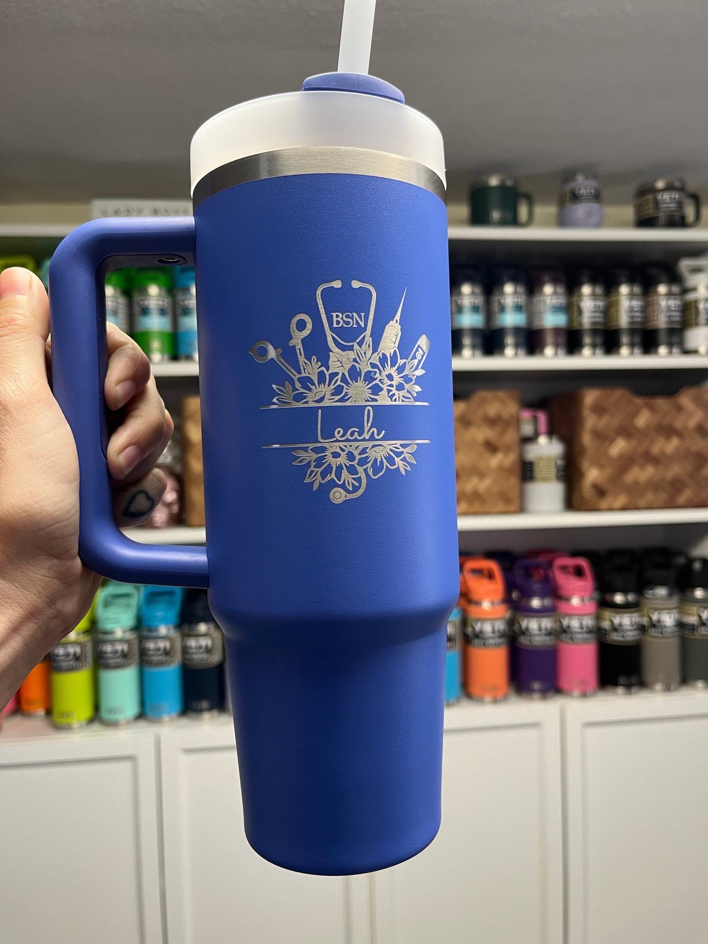 The Quencher H2.0 FlowState™ Tumbler | 30OZ Personalized Stanley Tumbler Engraved