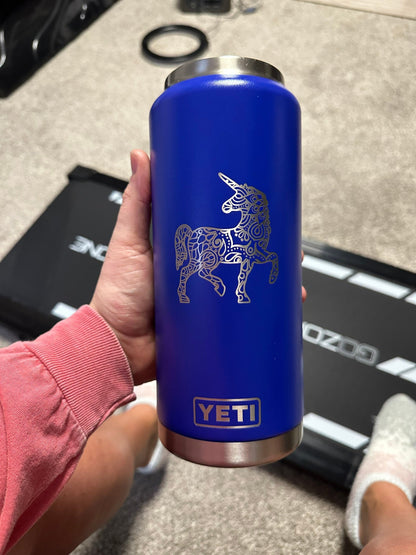 Yeti 26oz Water Bottle Custom Personalized Engraved